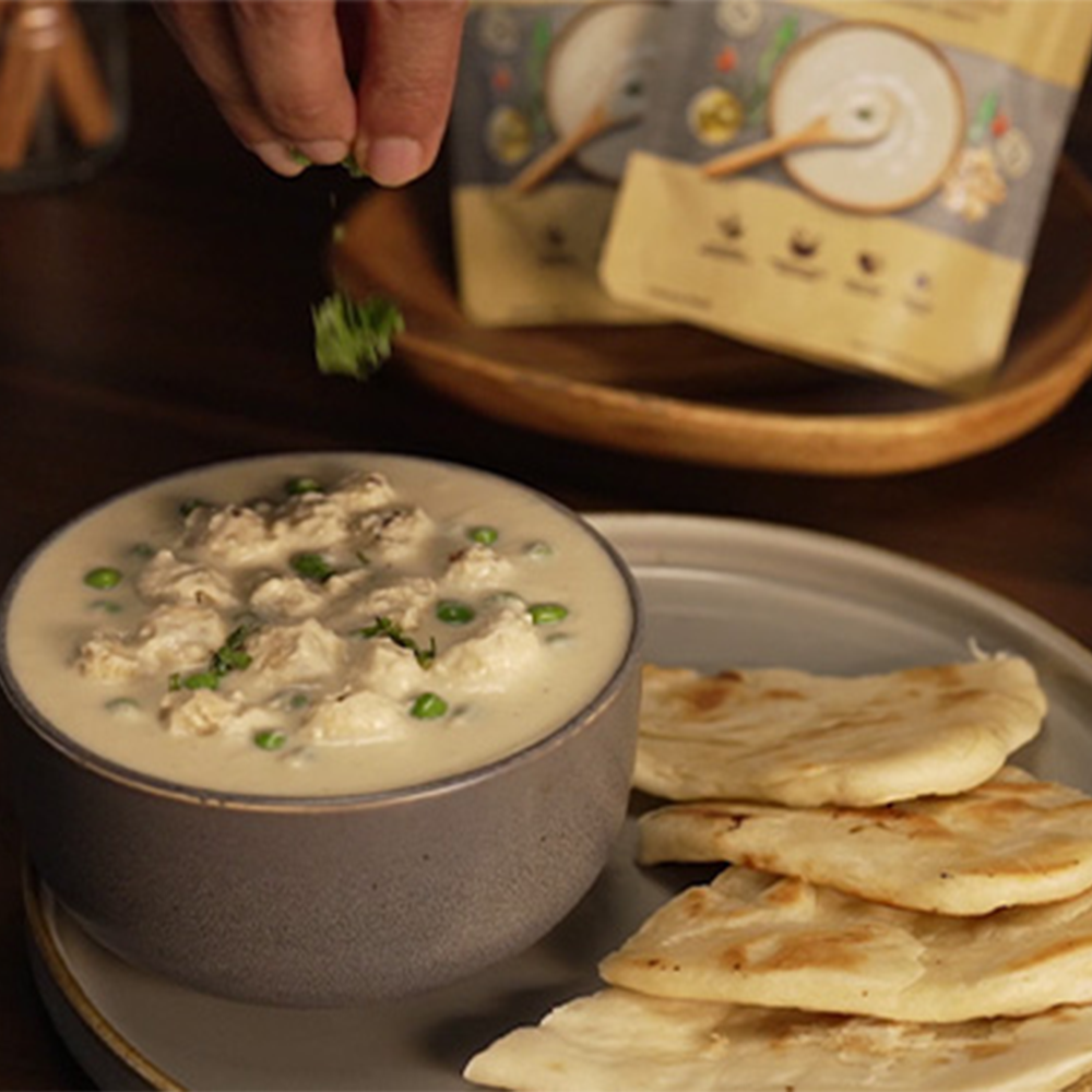 Matar Makhana Malai